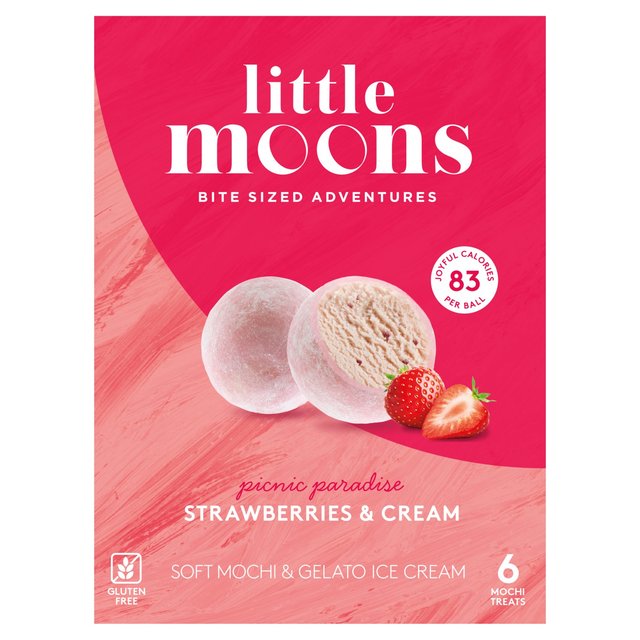 Little Moons Strawberries & Cream Mochi