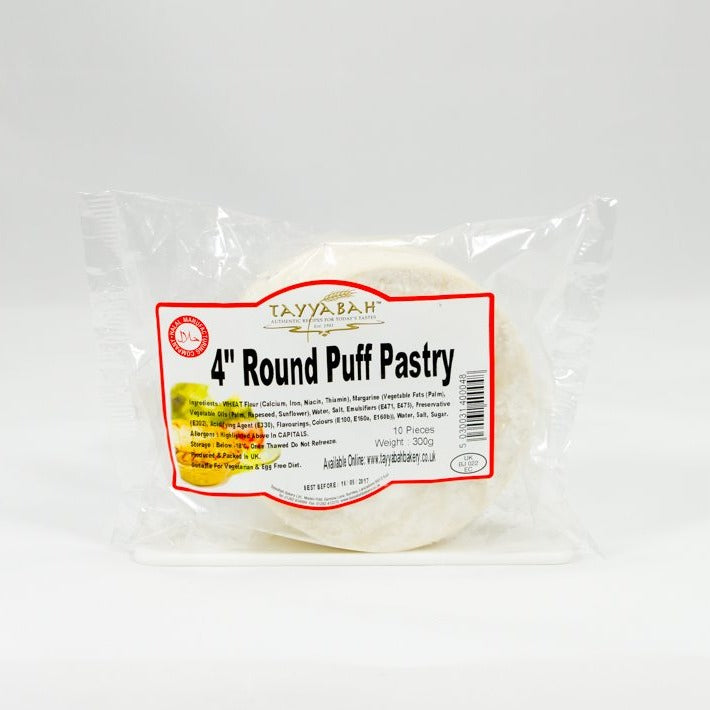 4x4 Puff Pastry - Round
