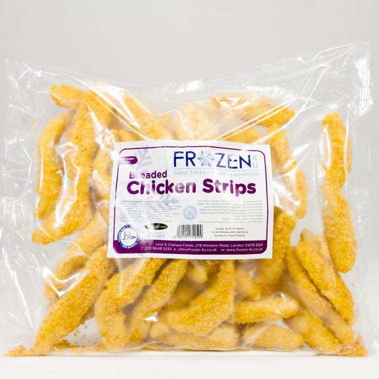 Frozen 4 U Breaded Chicken Strips