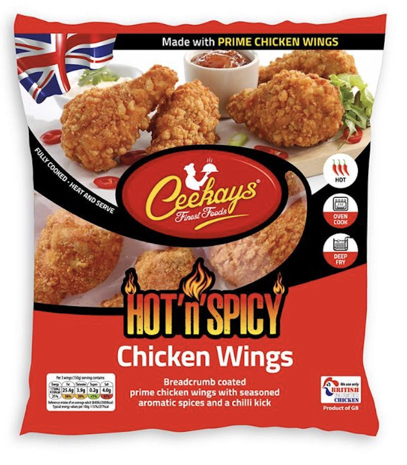 Ceekays Bone-in Hot'n'Spicy Chicken Wings